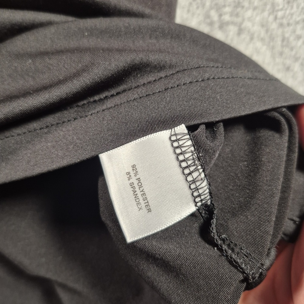 Peter Millar Summer Comfort Polo Shirt Mens Large Black Performance Stretch Golf - Picture 6 of 7